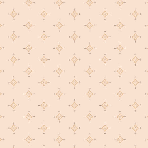 Petal Mosaic in Peach