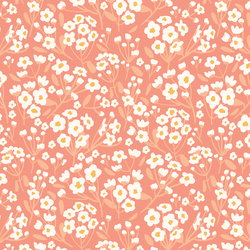 Blooming in Coral Peach