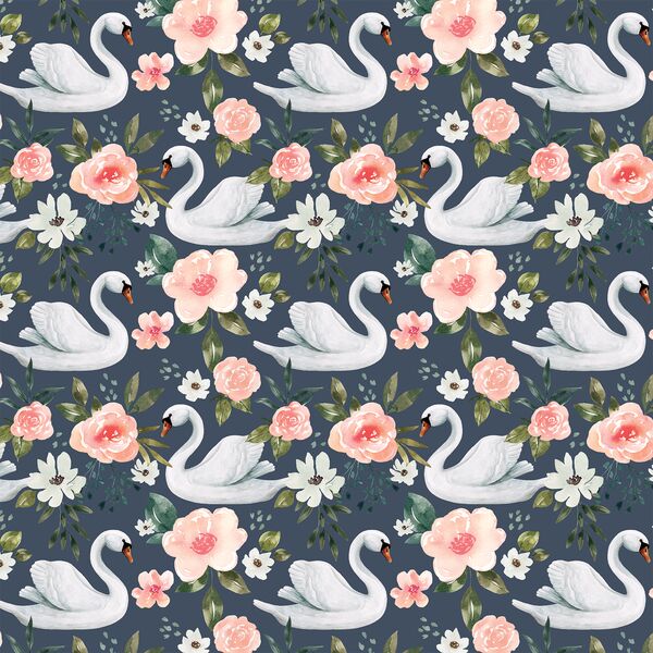 Little Swan in Navy