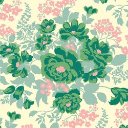 Rose Bouquet in Fresh Green