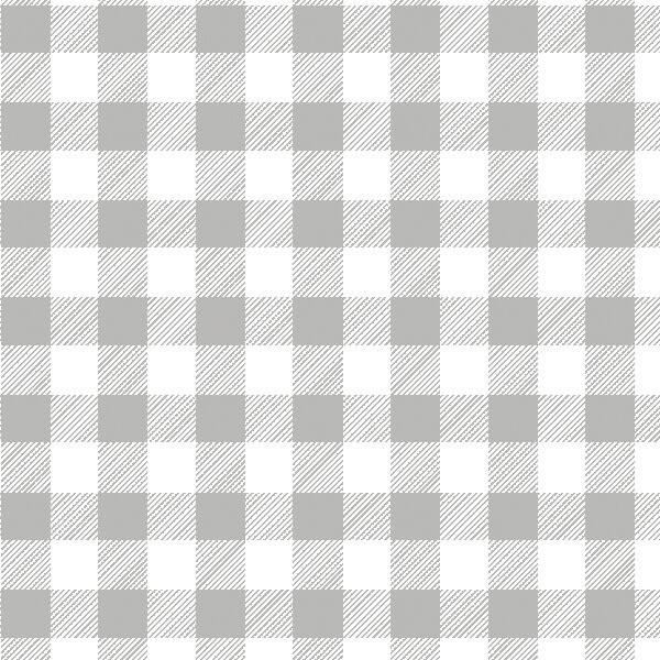 Medium Buffalo Plaid in Pebble