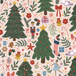 Decorating the Tree in Festive