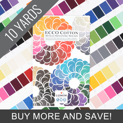 Ecco Cotton Color Swatch Card Panel - 10 Yard Bolt