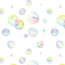 Rainbow Bubbles in Summer