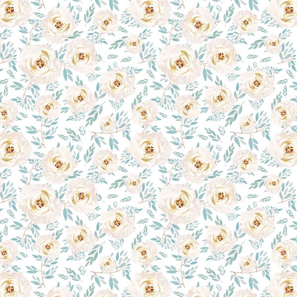 Heritage Rose in White
