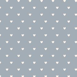 Hearts in Blue Slate