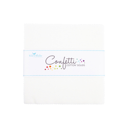 Confetti Cotton 5" Square Pack in Cloud