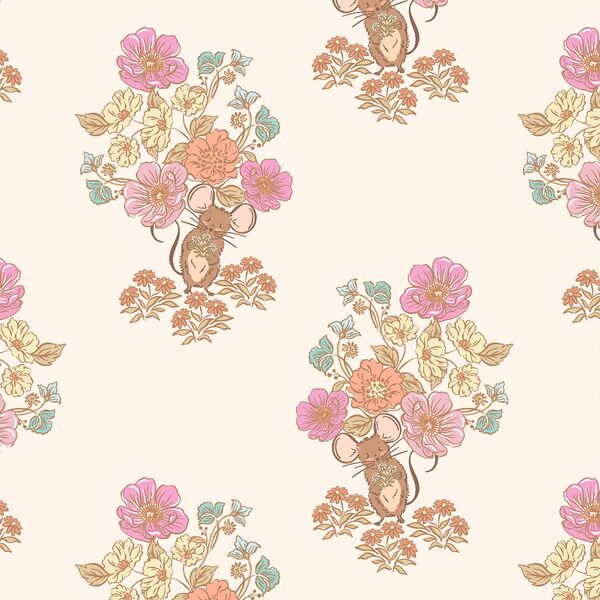 Meadow Mouse in Cream