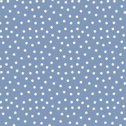 Tossed Polka Dot in Bluebell