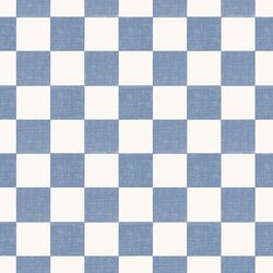 Checkered in Slate Blue
