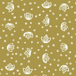 Scatter Floral in Gold