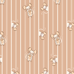Mouse Stripe in Cocoa