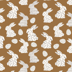 Small Bunnies in Golden Glow