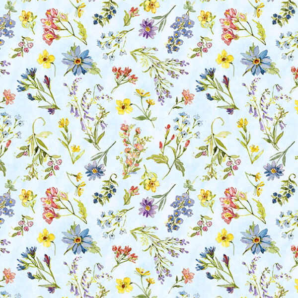 Wildflower Toss in Blue