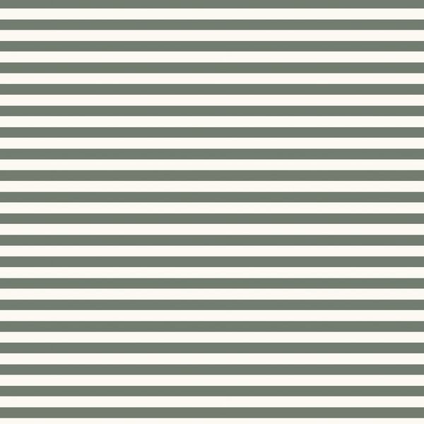 Spring Stripe in Meadow Green