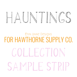 Hauntings Sample Strip