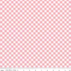 Diagonal Gingham in Pink