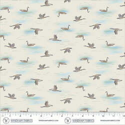 Wild Geese in Ivory