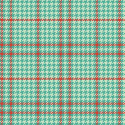 Holiday Check in Peppermint