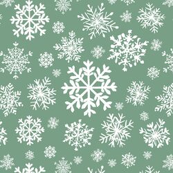 Snowy Skies in Soft Pine