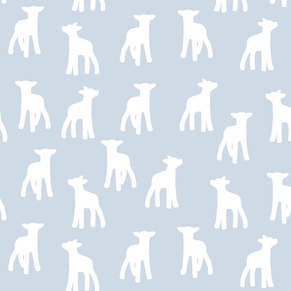 Lamb Silhouette in Cirrus