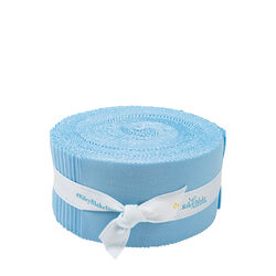 Confetti Cotton 2.5" Strip Roll in Boy Blue