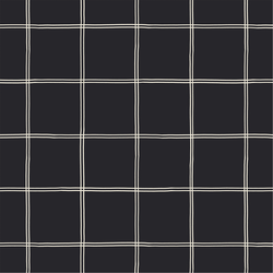 Large Halloween Grid in Charcoal