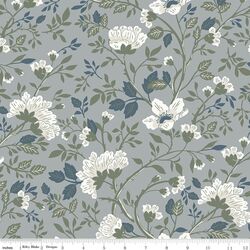 Camellia in Dusty Blue