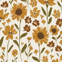 Golden Garden in Cream