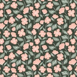 Soft Blossoms in Shade