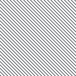 Wintertide Stripe in Dark Navy on White