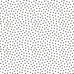 Polka Dots in White
