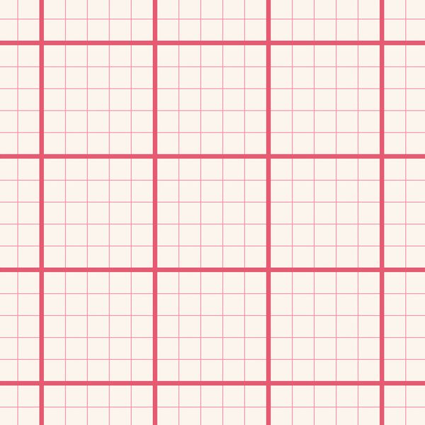 Graph Paper in Bright Fuschia