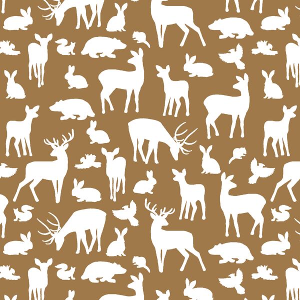 Forest Friends in Ochre