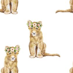 Girl Cub in Spring