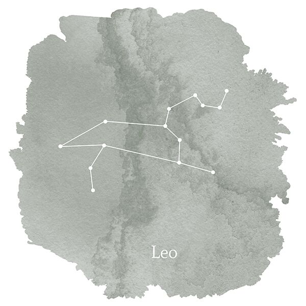 Leo Sign Panel in Sage