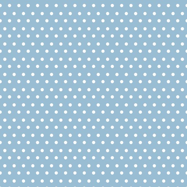 Garden Dot in Serene Blue