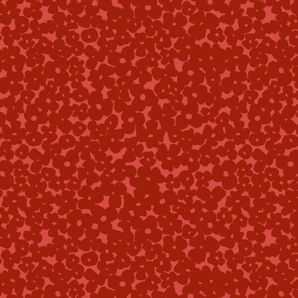 Floral Silhouette in Winterberry