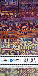 Salsa Batiks 2.5" Strip Roll