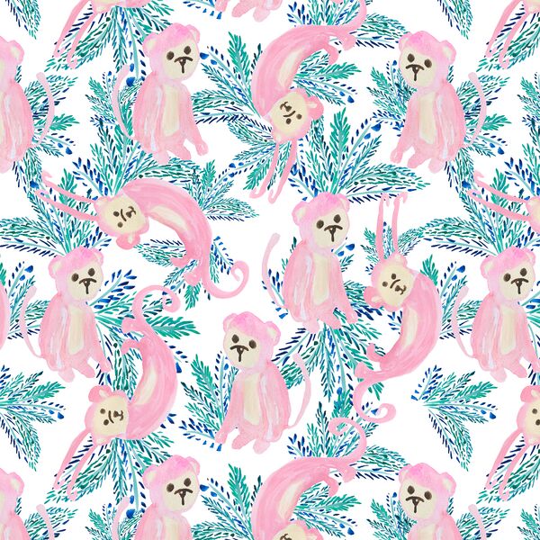 Monkey Business in Pink