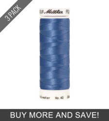 Tufts Blue (3406-3631) - Poly Sheen - 220 Yards (3 Pack)