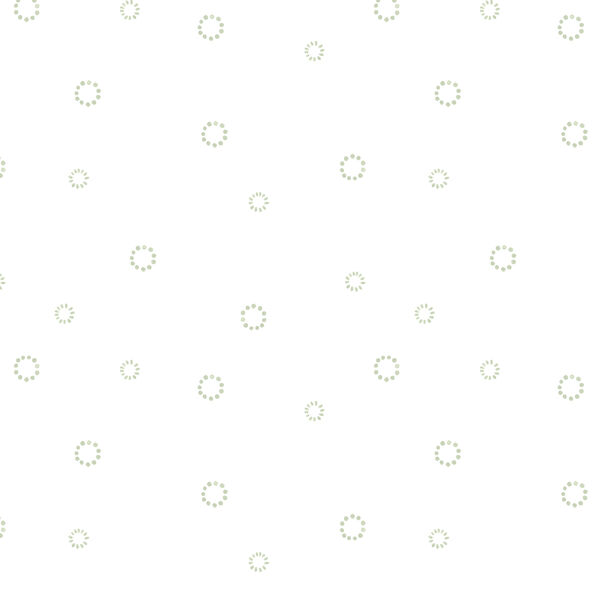 Dotted Circles in Green