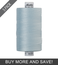 Starlight Blue (9141-0039) - Silk Finish Cotton 40wt - 1094 Yards (5 Pack)