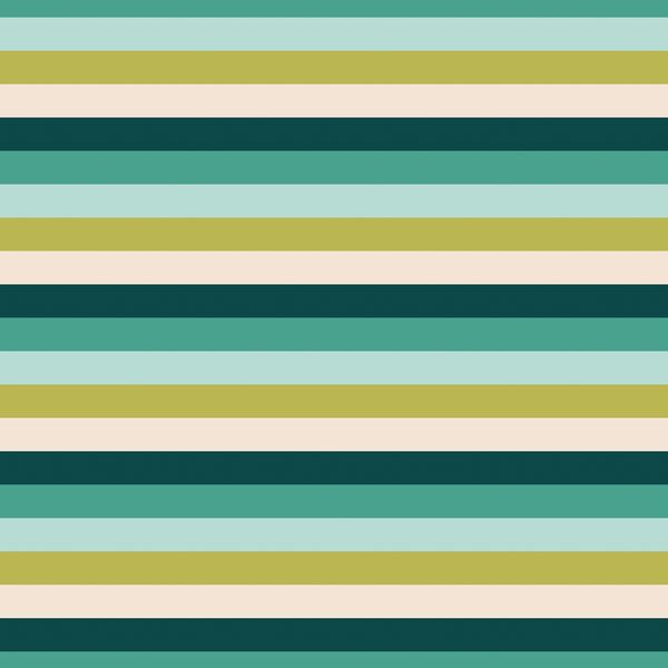 Woodland Stripe in Teal