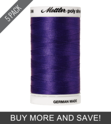 Venetian Blue (2596-3541) - Poly Sheen - 875 Yards (5 Pack)