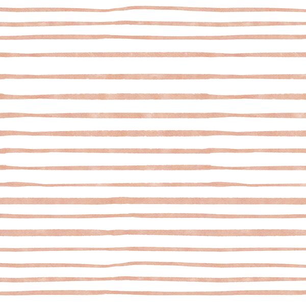 Painted Stripe in Rose Petal