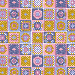 Granny Squares in Vintage