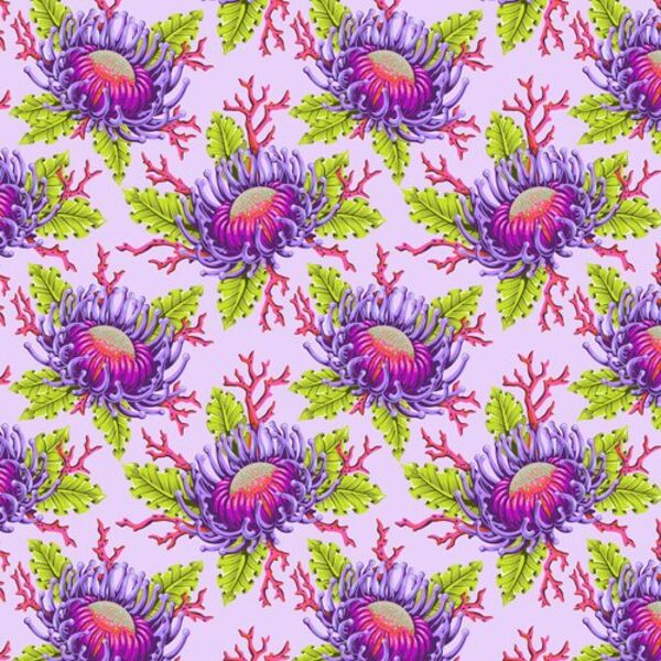 Friends and Anemones in Ultraviolet