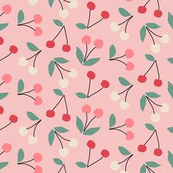 Cherries in Bubblegum Pink