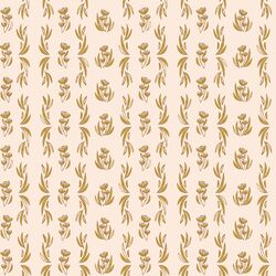 Quilt Floral in Peach